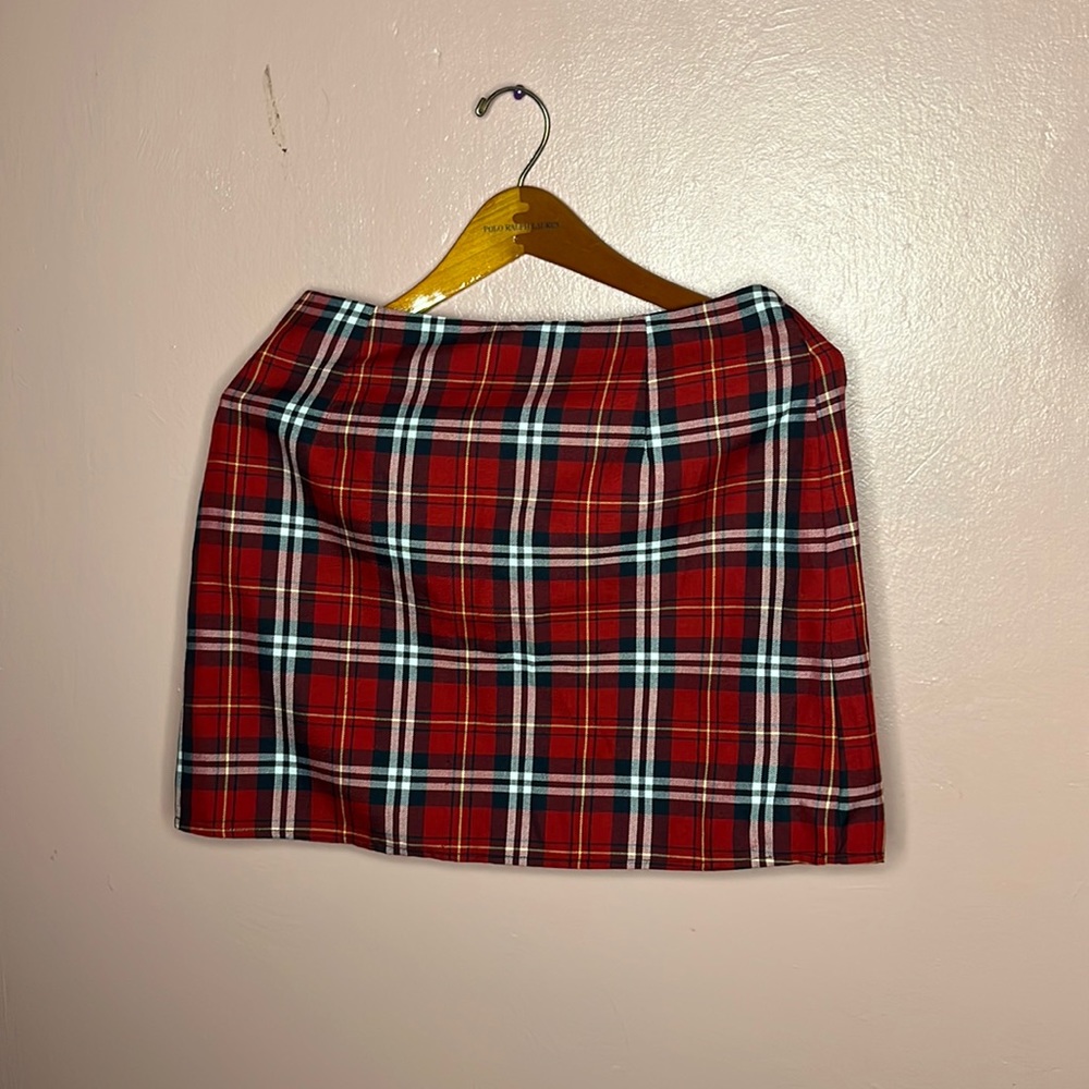 Plaid skirt